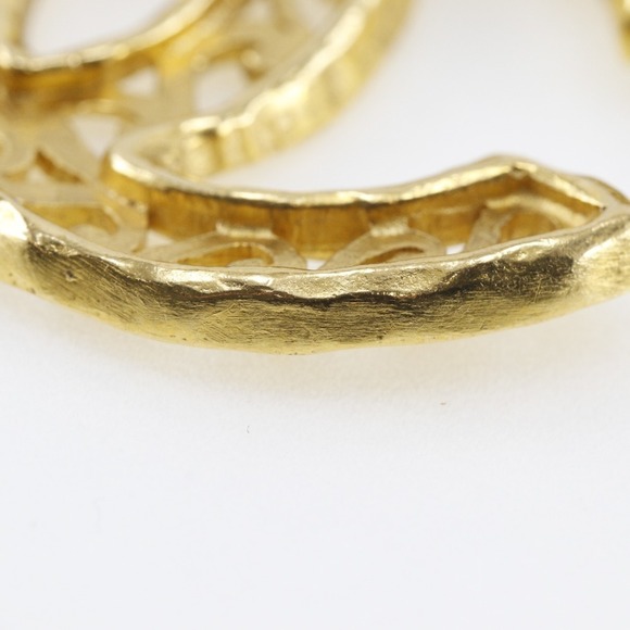 CHANEL Vintage Gold Logo Necklace - Picture 6 of 10